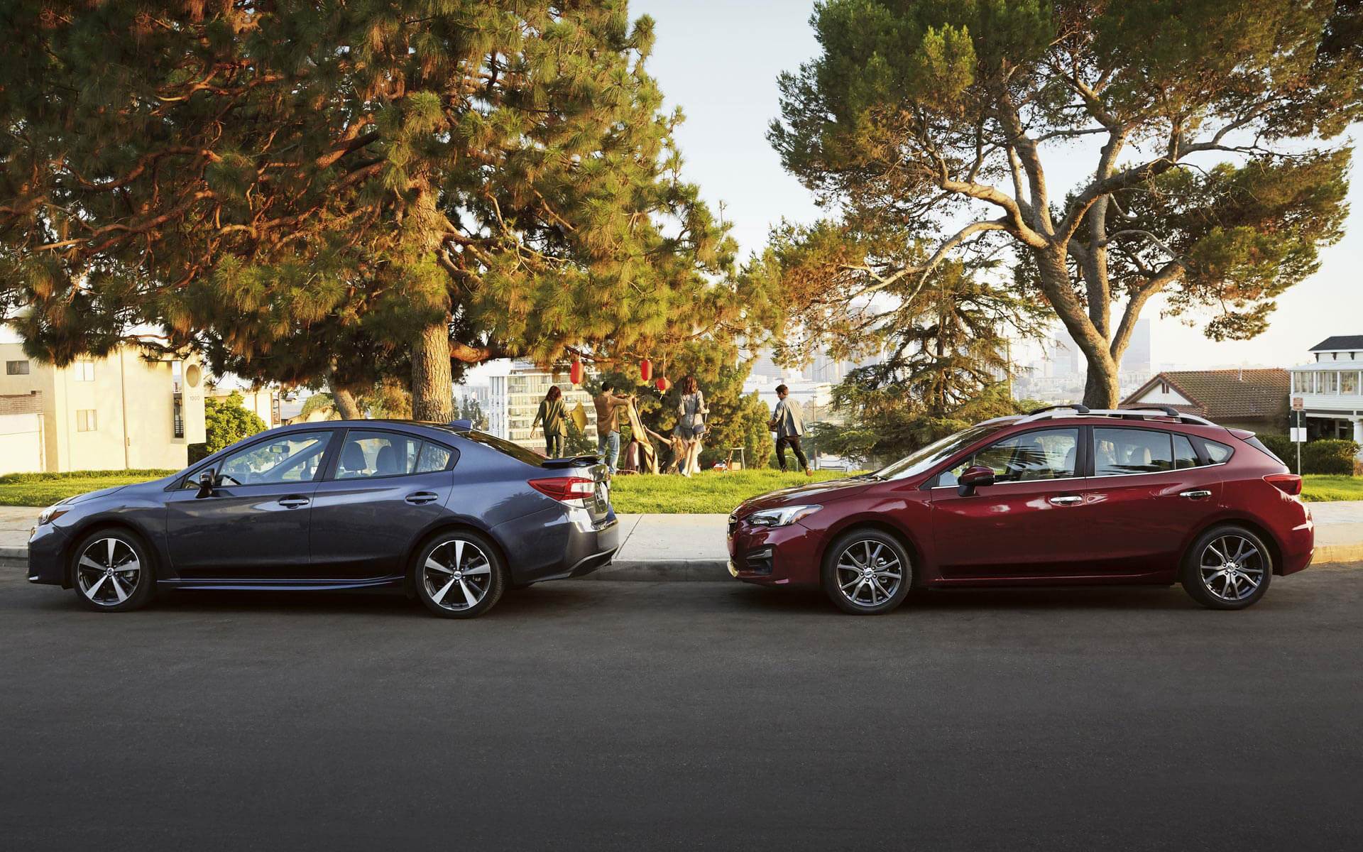 2019 Subaru Impreza Sedan and 5-Door Side Exterior Picture